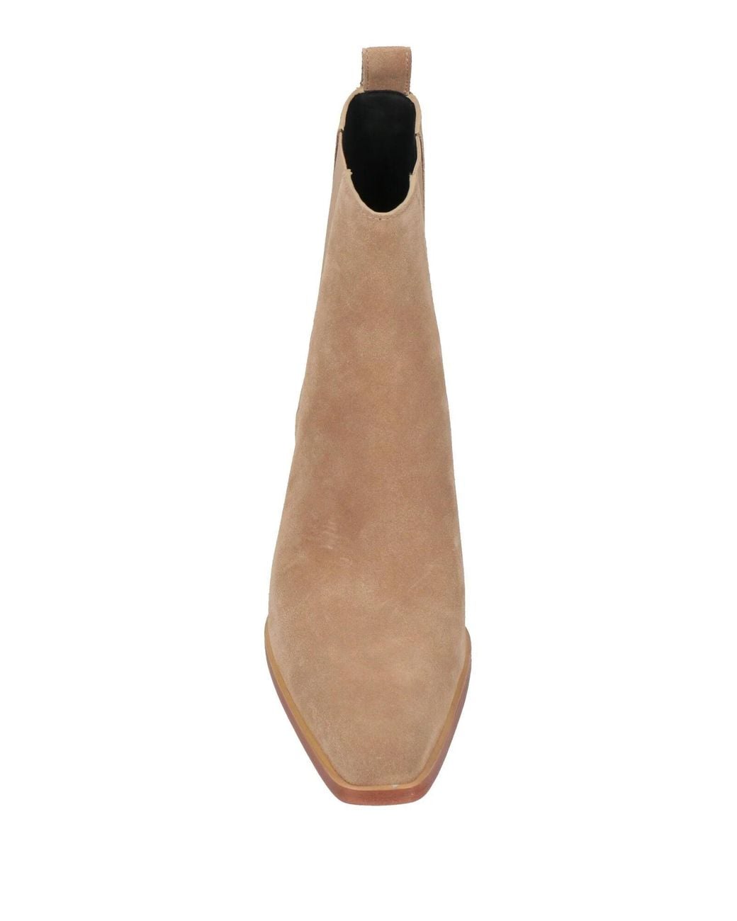 Rag & Bone Brown Pointed-Toe Block Heel Chelsea Boots