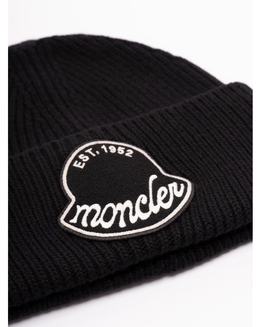 Moncler Black Cap for men