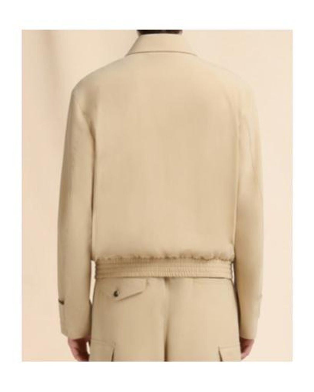 Marni Natural Logo Embroidered Jacket for men