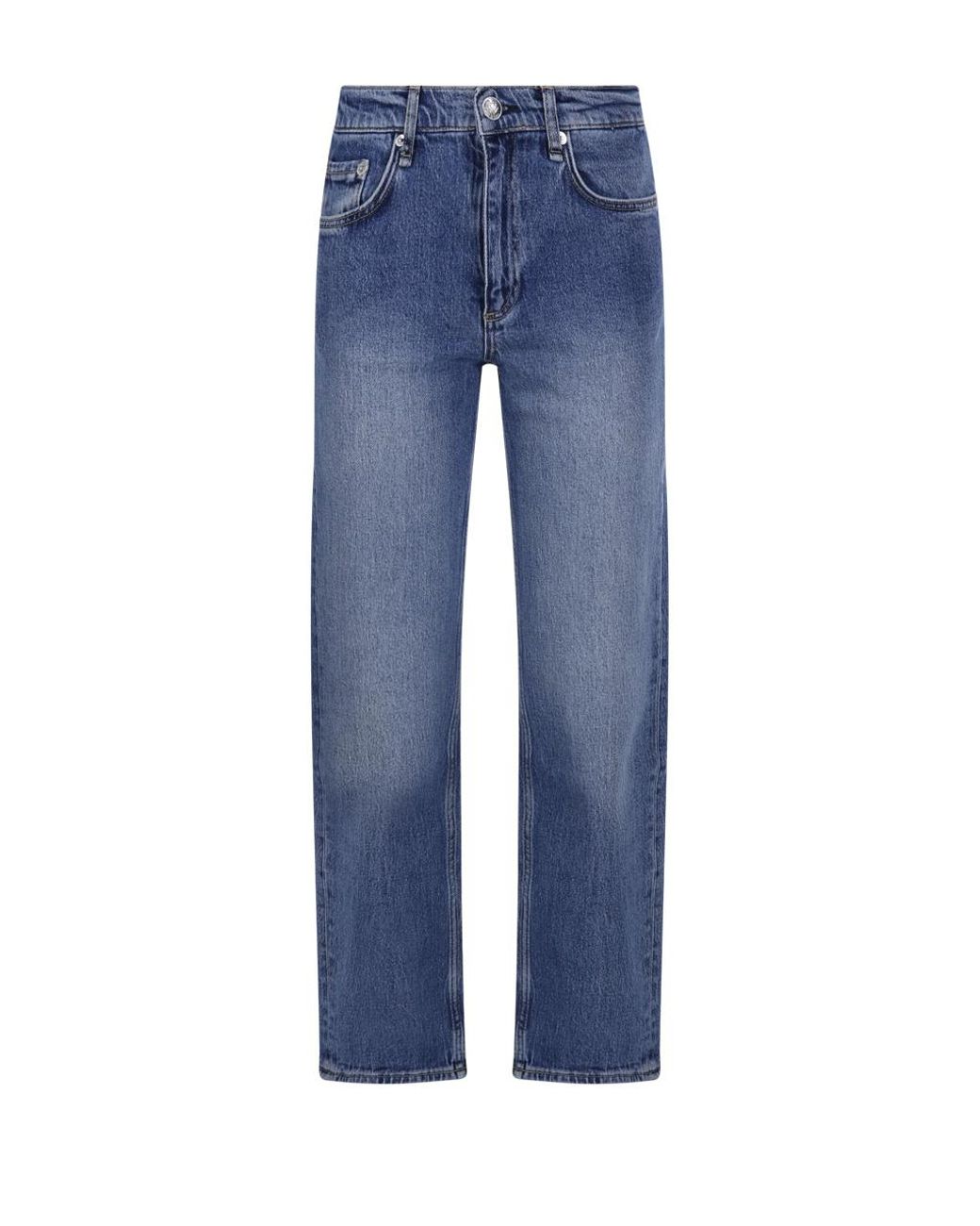 Rag & Bone Blue Belt Loop Jeans