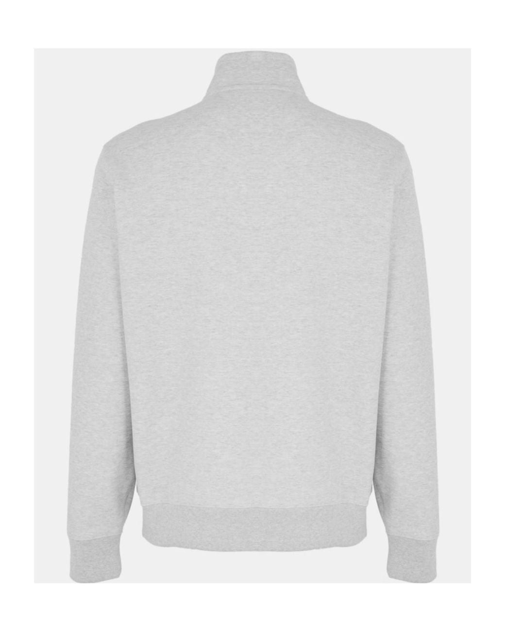 Polo Ralph Lauren White Quarter Zip-Up Hoodie for men