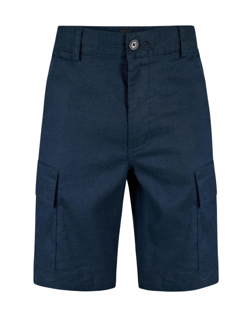 Boss Blue Casual Shorts for men