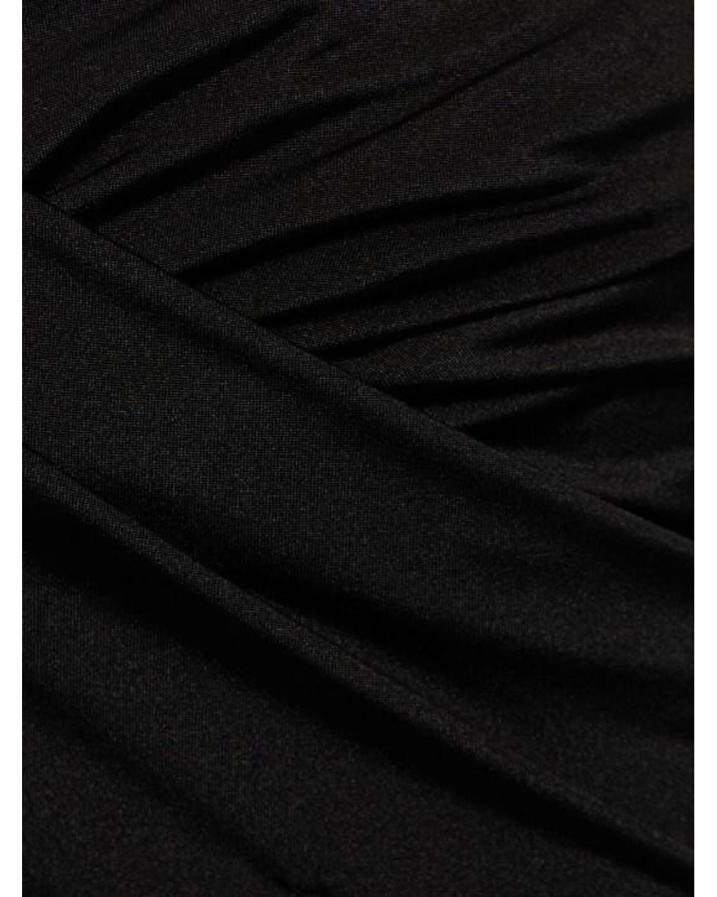 16Arlington Black Berretta Draped Skirt