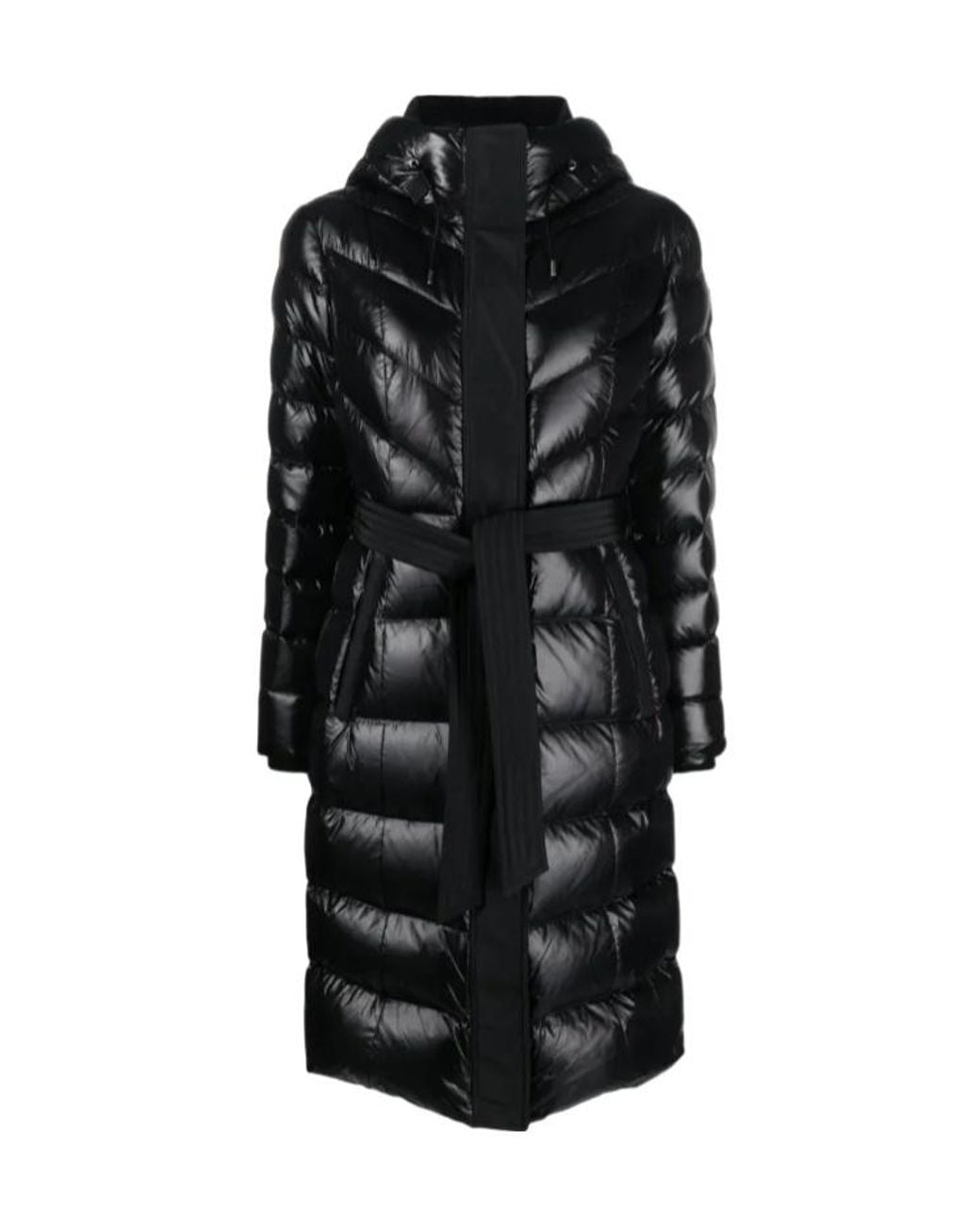 Mackage Black Coralia Padded Hooded Jacket