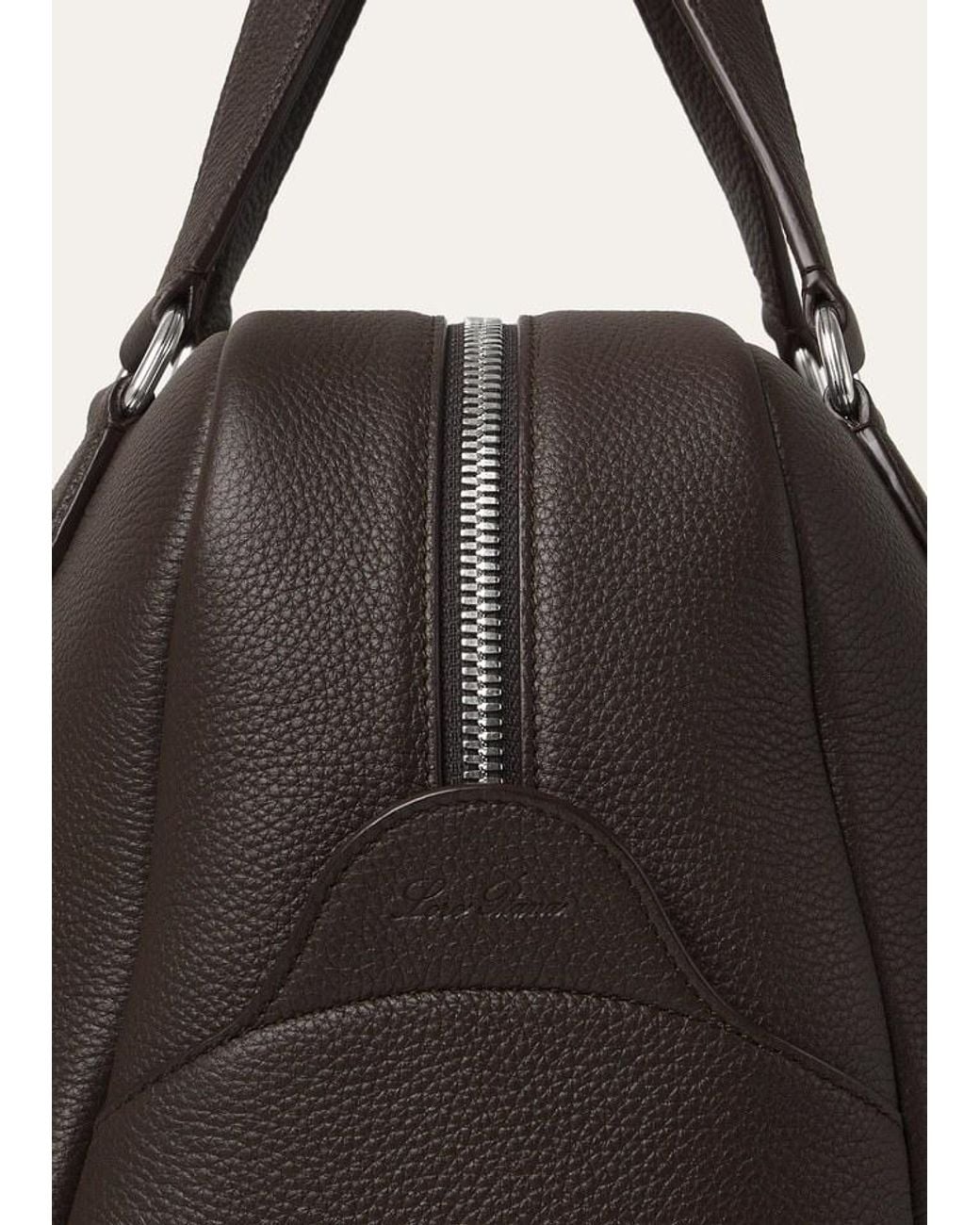 Loro Piana Brown Medium Needle Bag