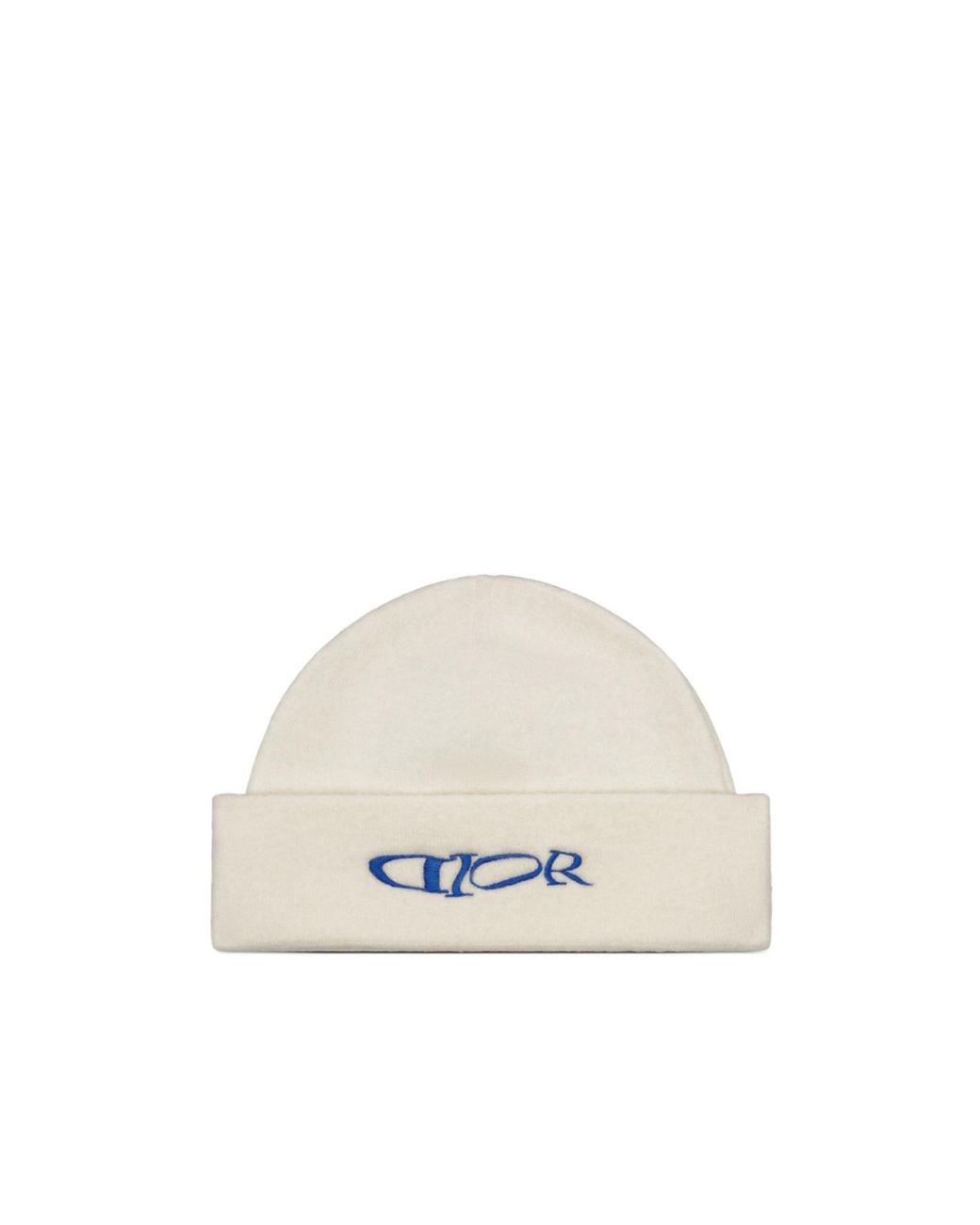 Dior White And Lewis Hamilton Beanie for men