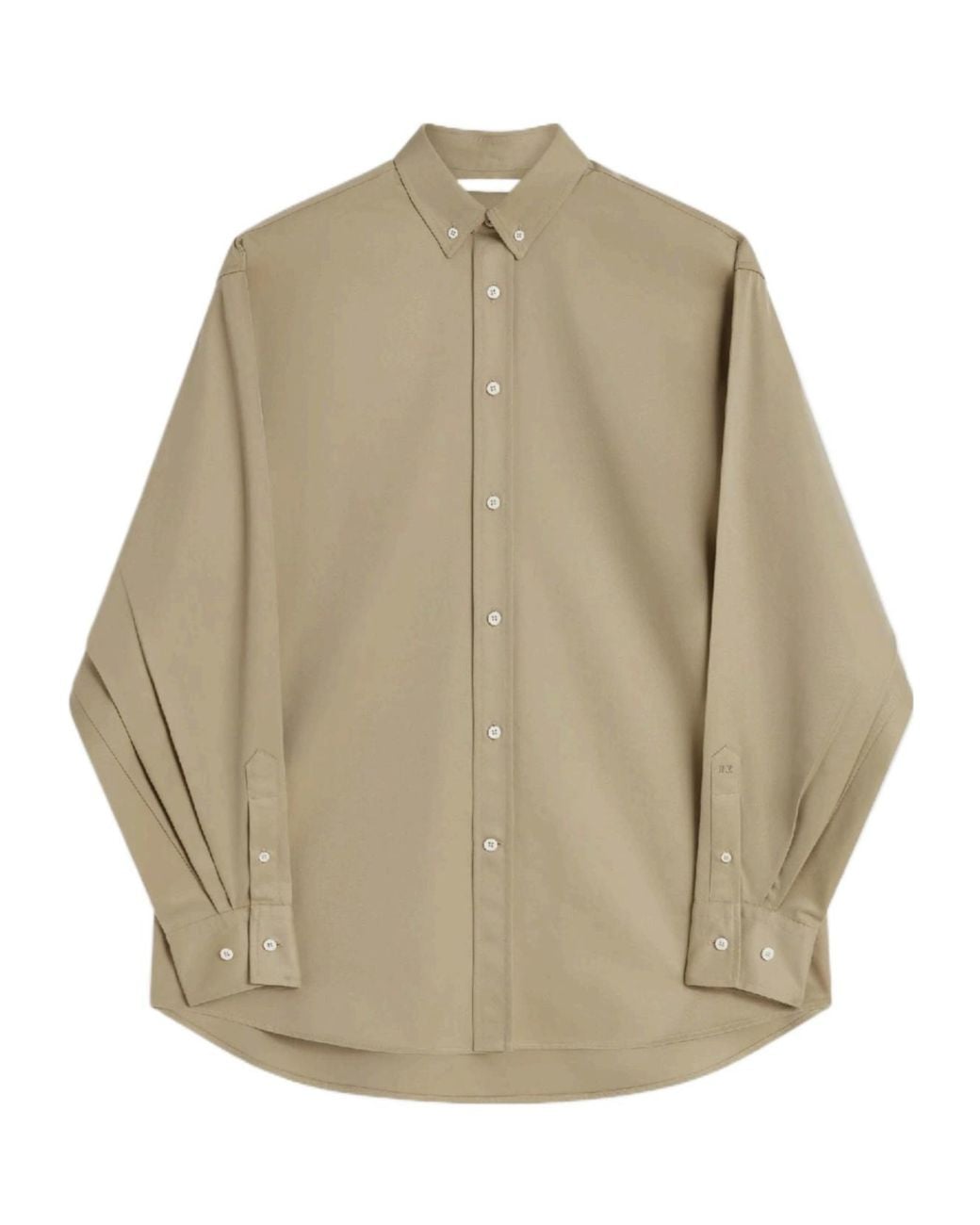 Phoebe Philo Natural Cotton Long-Sleeved Shirt
