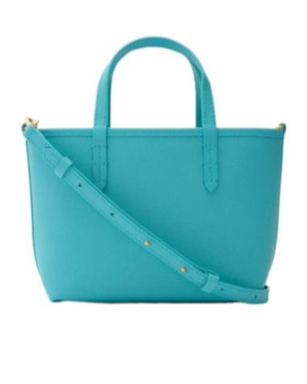 Burberry Blue Bloomsbury Reversible Leather Tote Bag