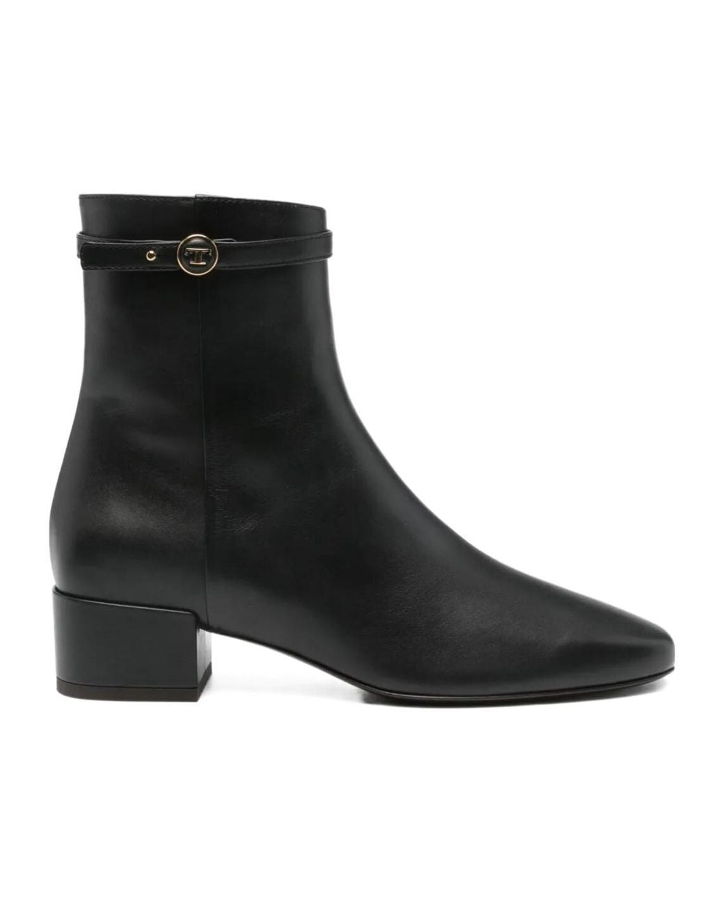 Tod's Black 40Mm Logo-Detail Boots