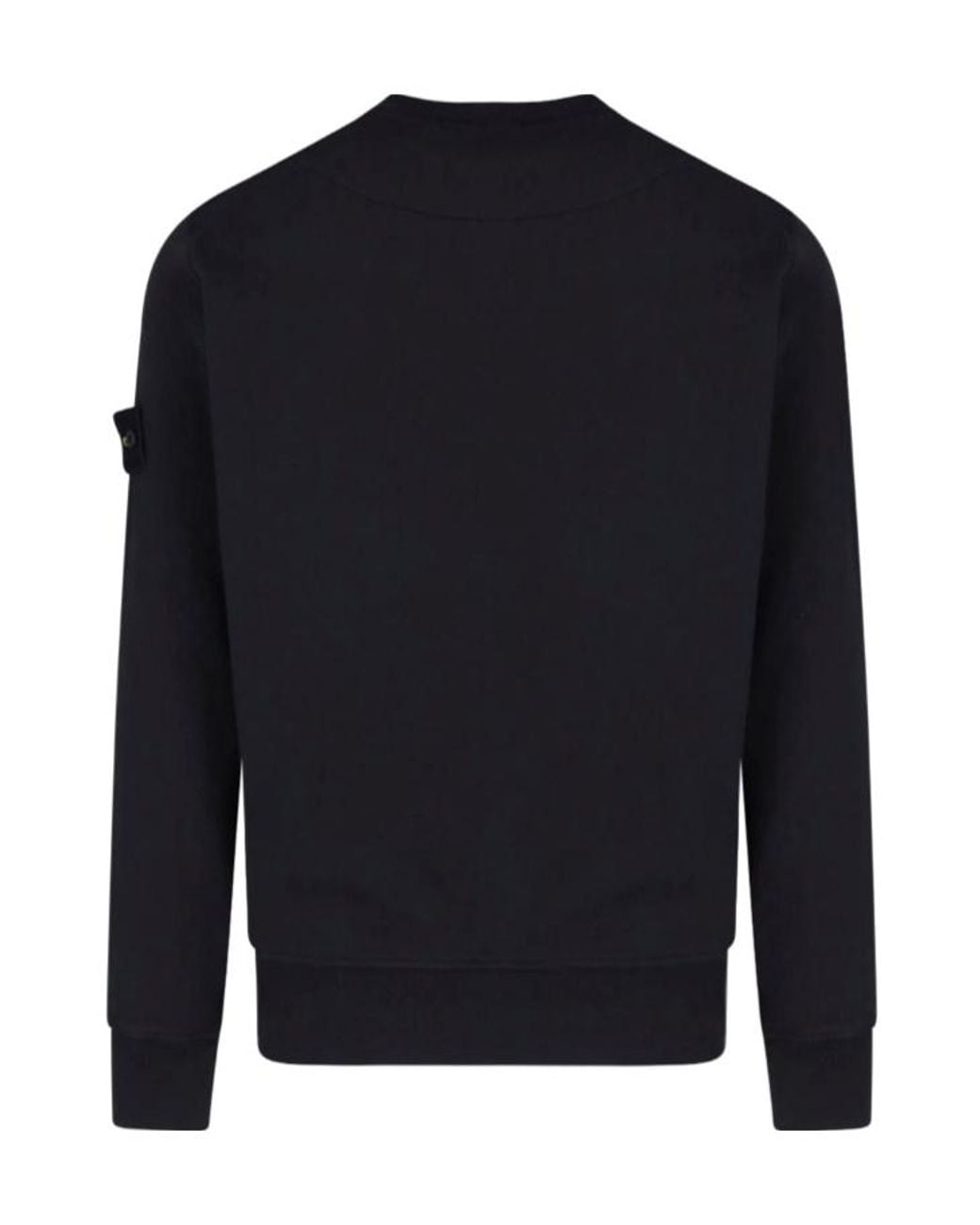 Stone Island Blue Long-Sleeved Sweatshirt for men