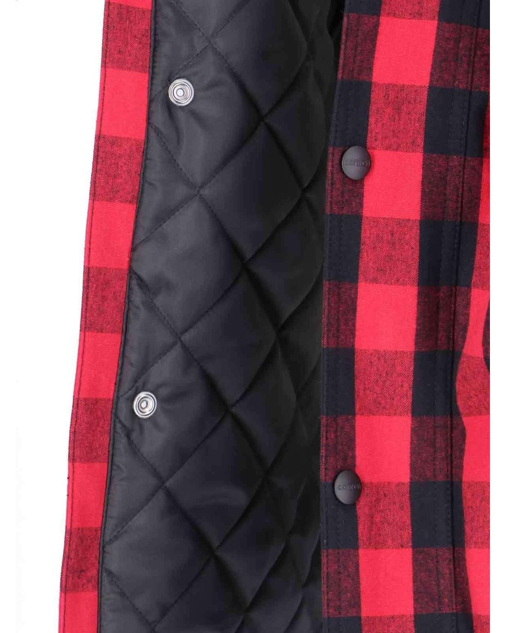 Junya Watanabe Red X Carhartt Wip Checked Technical Jacket for men