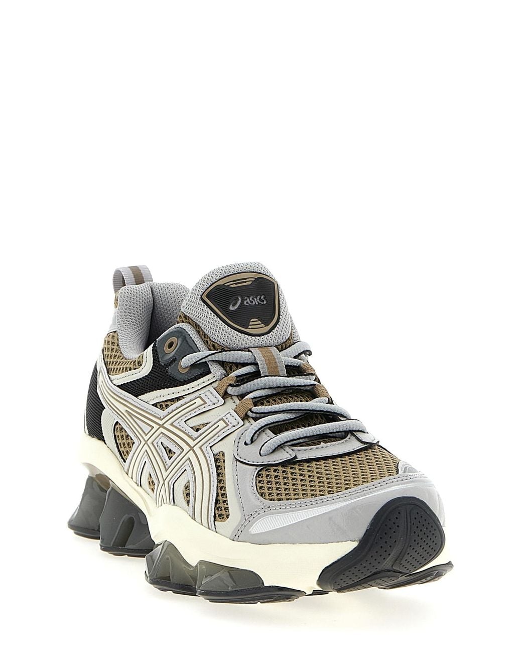 Asics White Gel-Quantum Kinetic Panelled Low-Top Sneakers for men