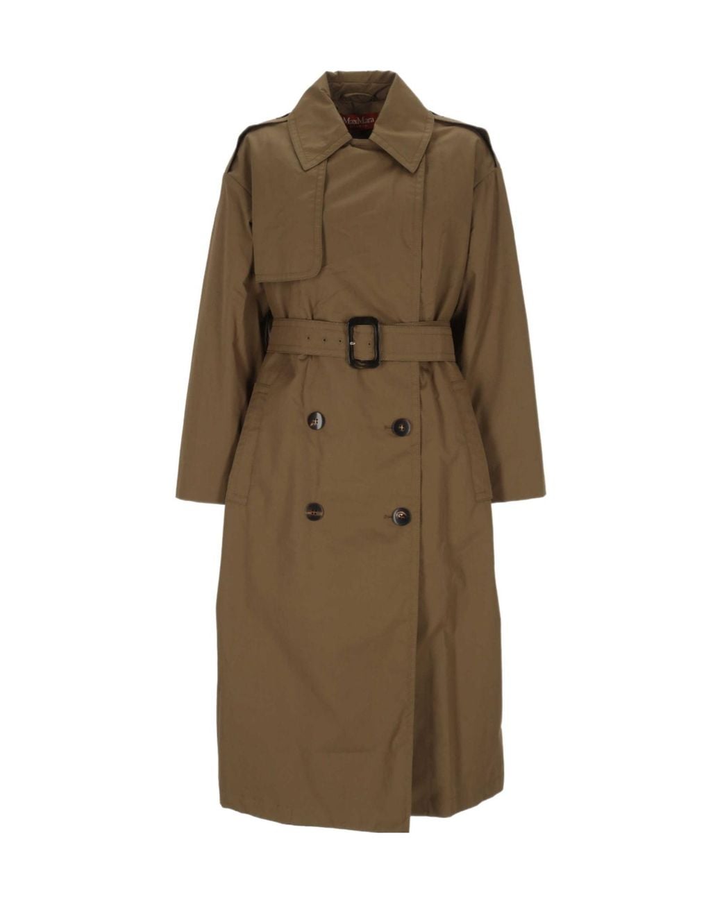 Max Mara Natural Studio Mstcharme Belted Raincoat