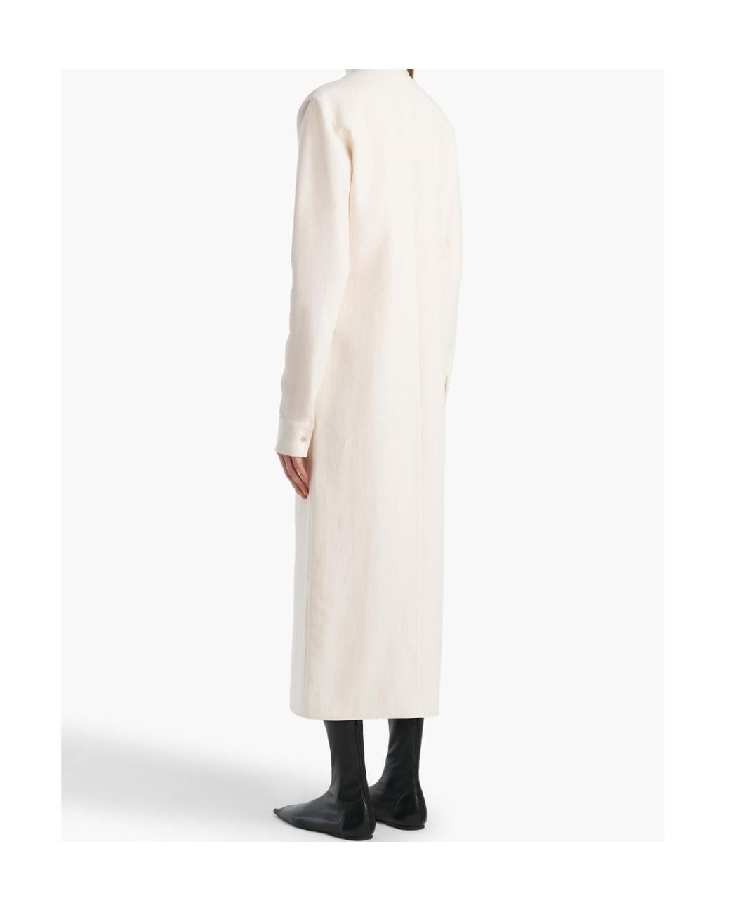 Khaite White Ivanna Dress