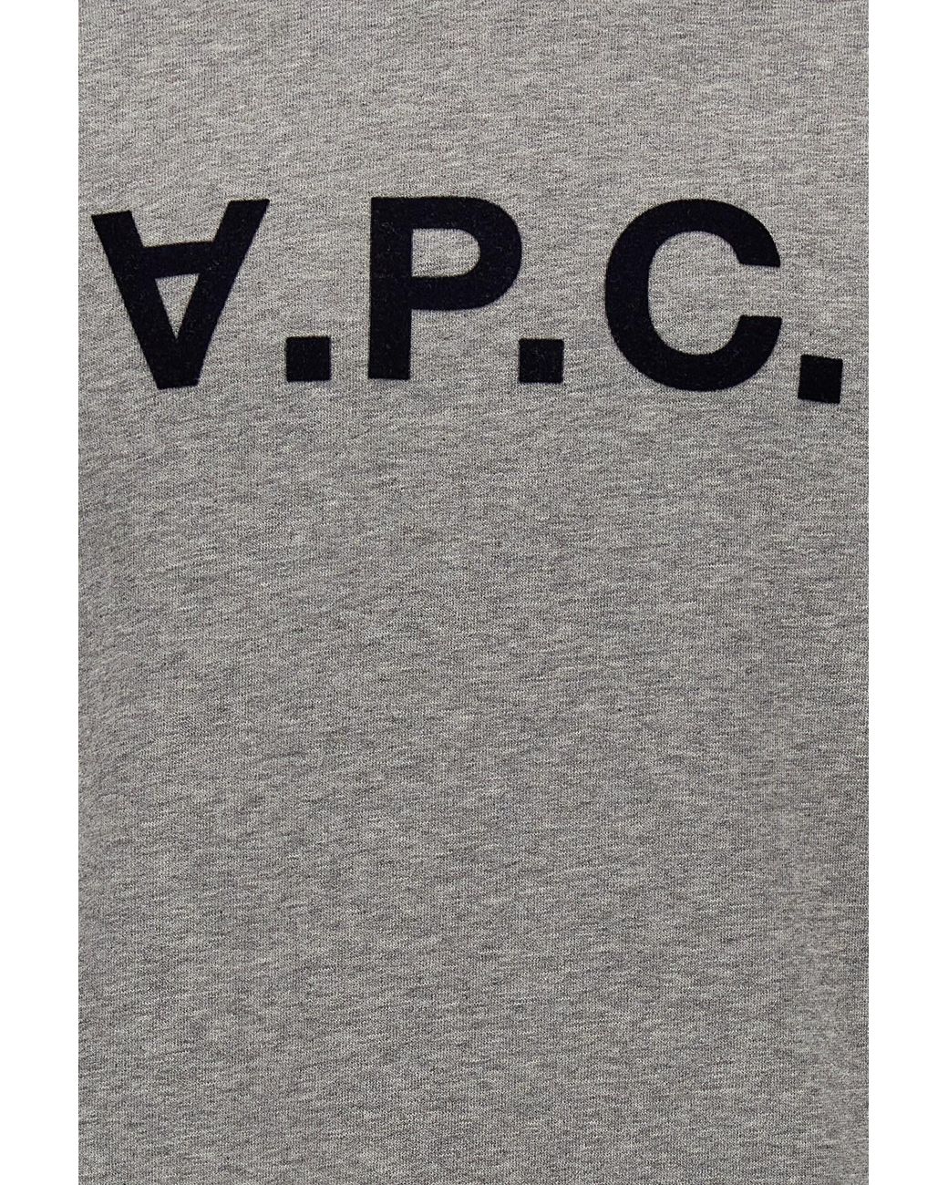 A.P.C. Gray 'Vpc' Hoodie for men