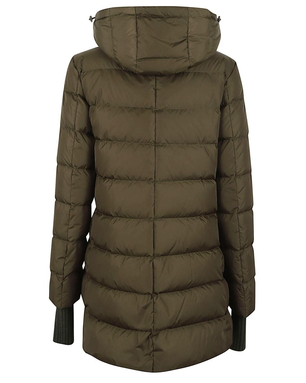 Herno Green Hooded Down Jacket