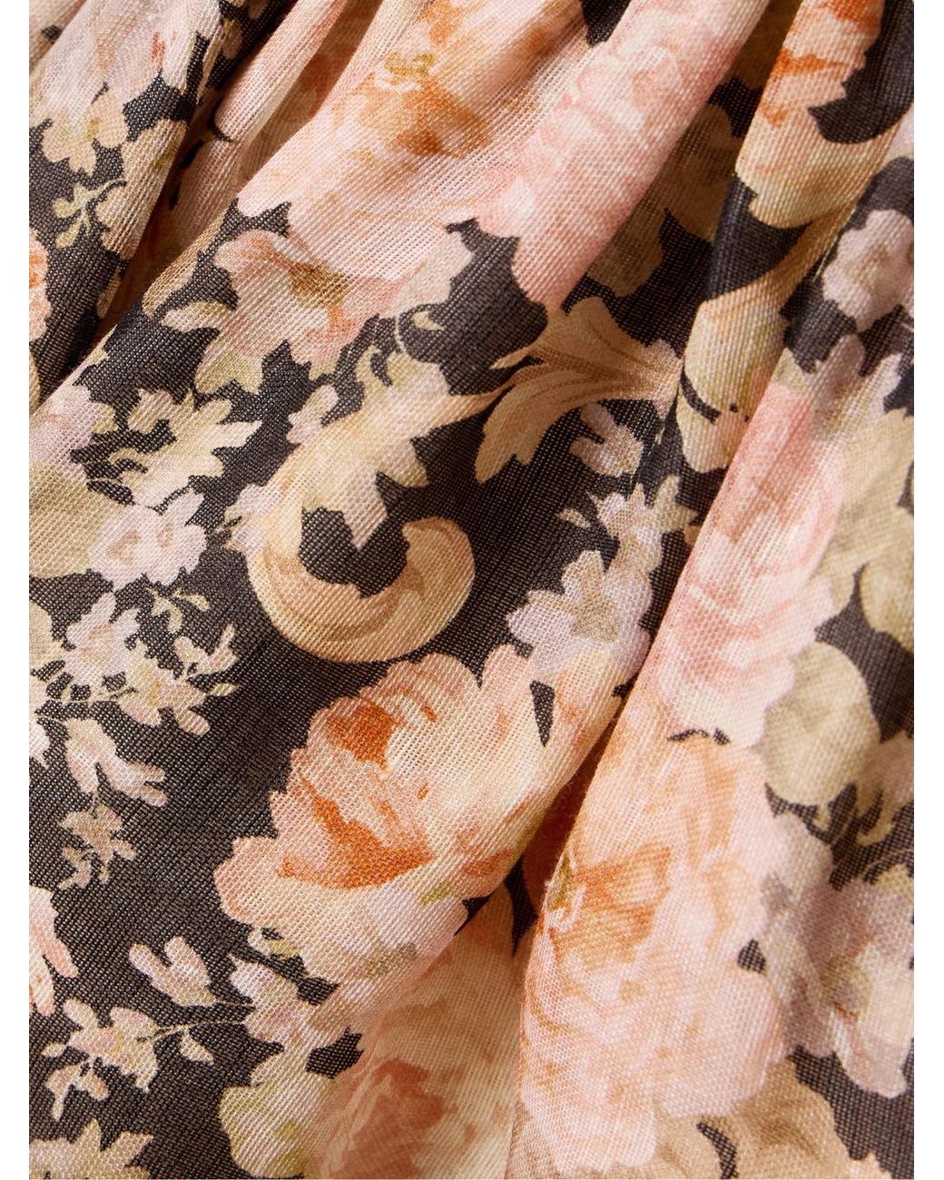 Zimmermann Natural Flowy Dress
