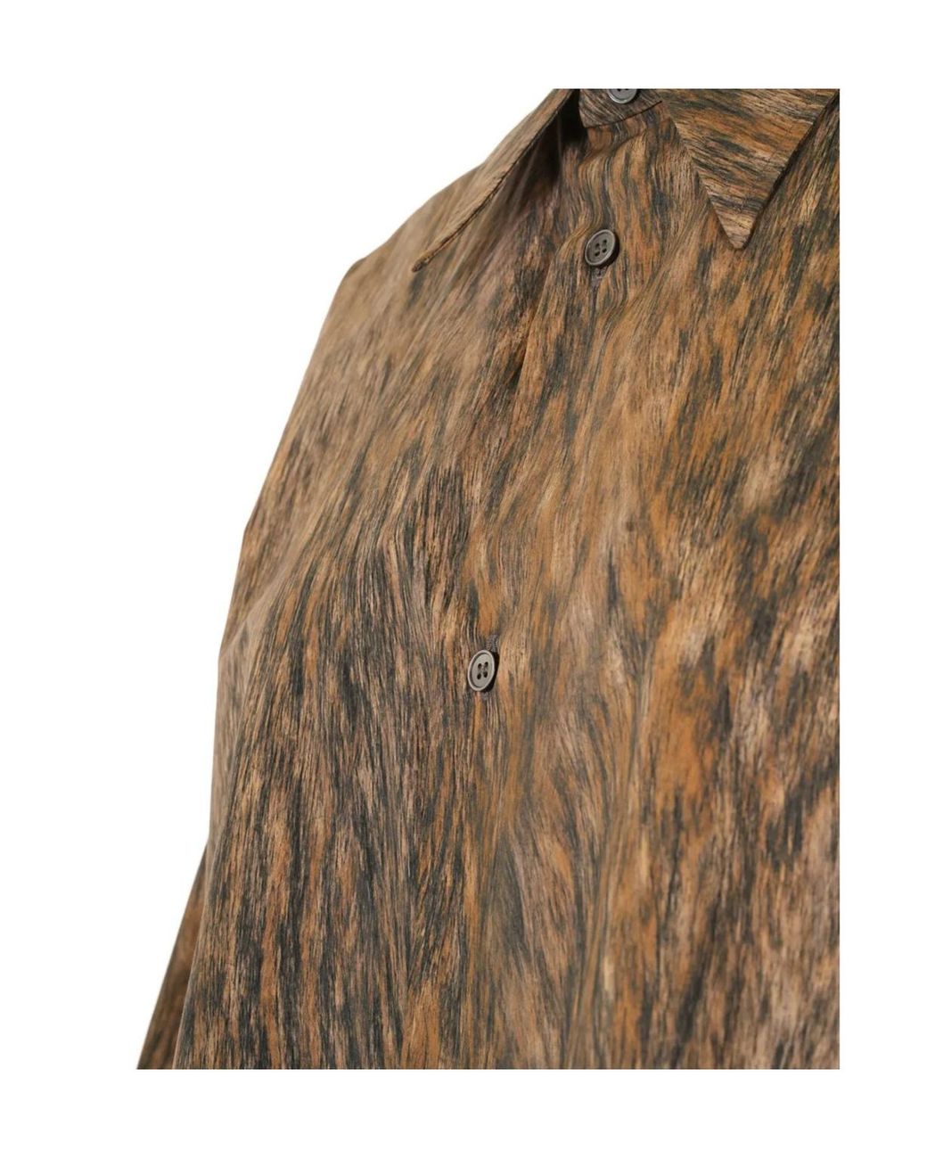 MM6 by Maison Margiela Natural Buttoned Shirt Dress