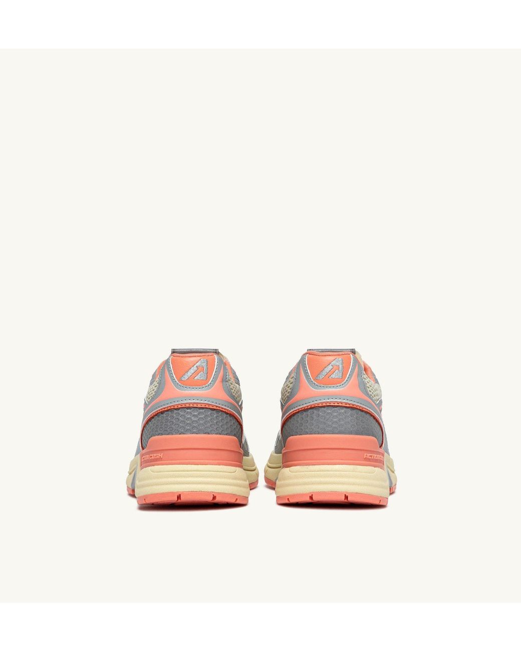 Autry White Hyperway Mesh Panel Sneakers