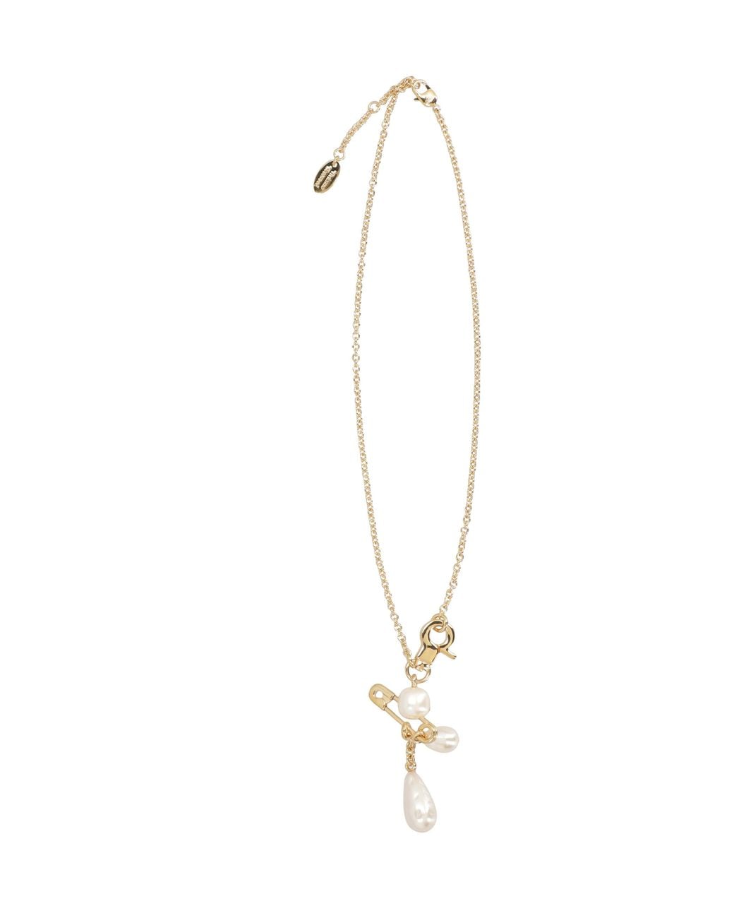 Vivienne Westwood White Pendant Necklace