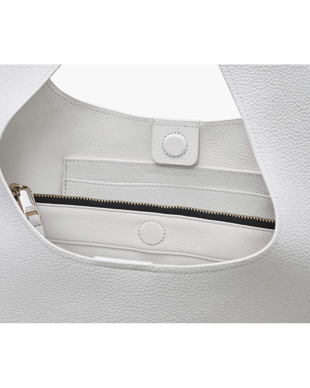 Marc Jacobs Gray The Sack Leather Hobo Bag