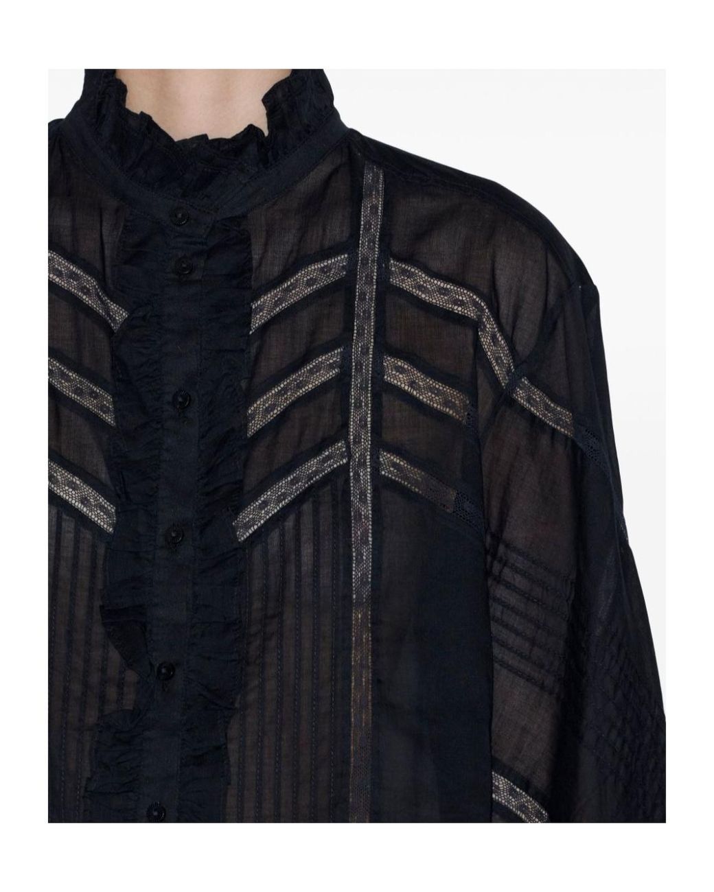 Isabel Marant Blue Gaia Blouse