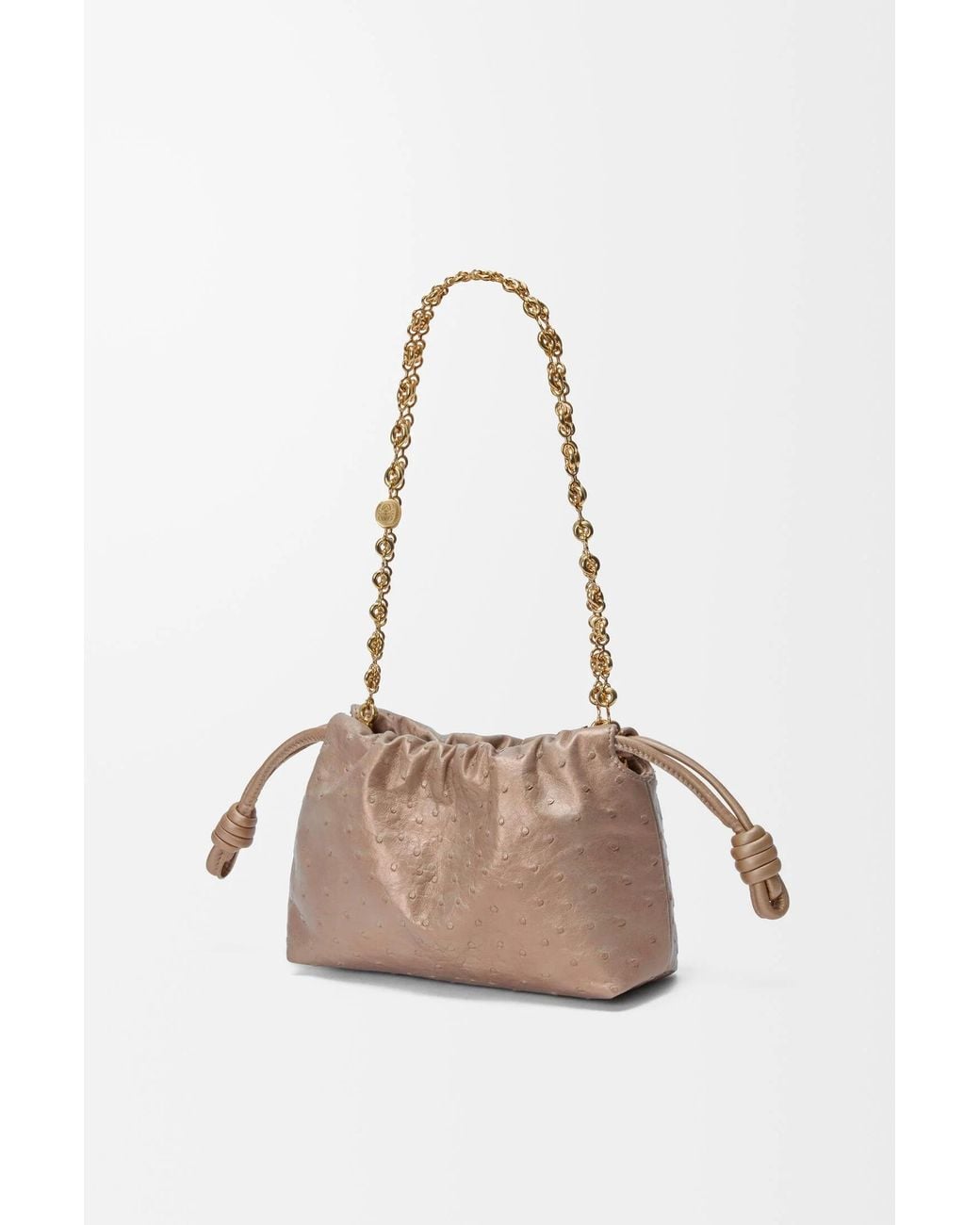 Loewe Brown Chain Shoulder Bag
