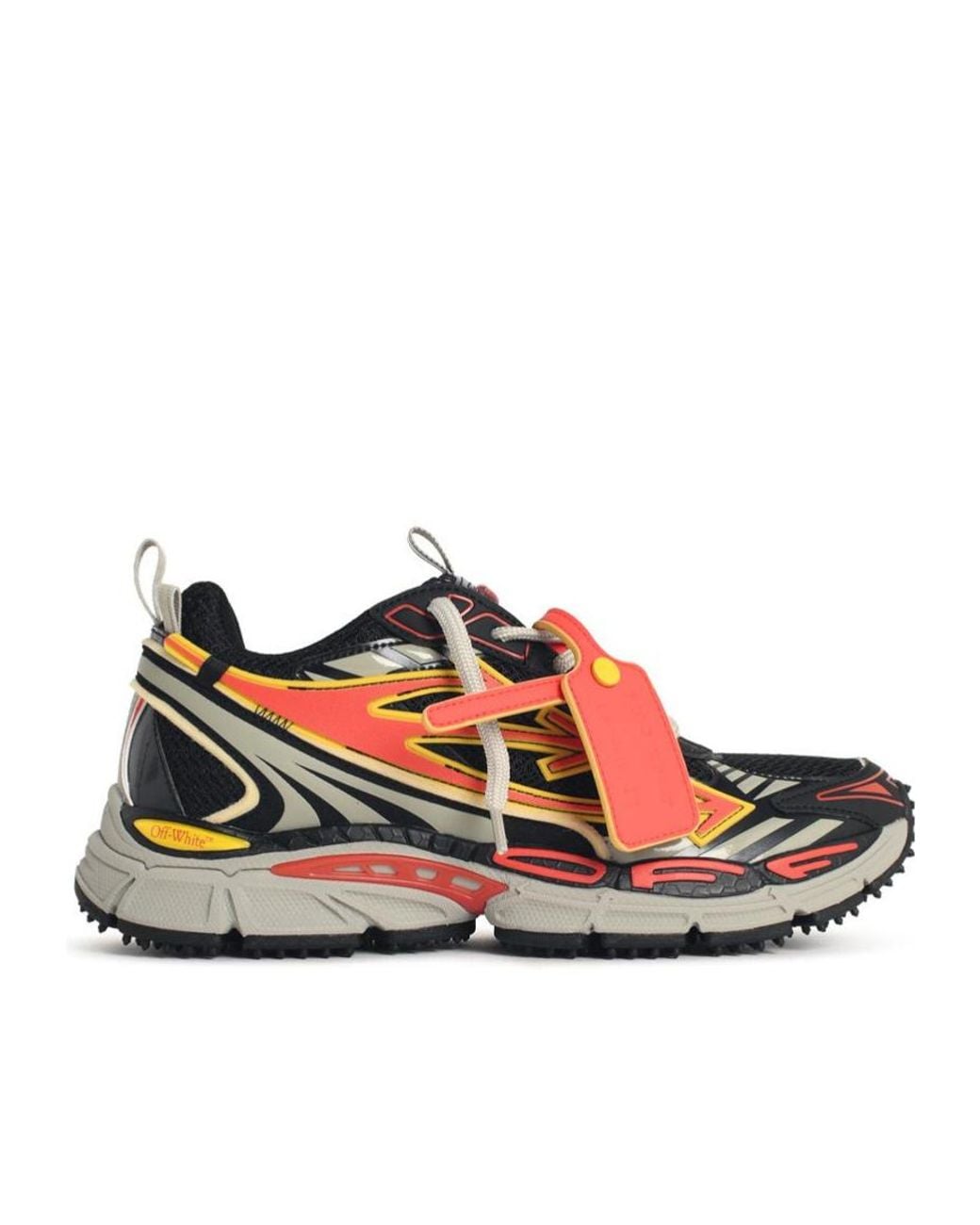 Off-White c/o Virgil Abloh Black Be Right Back Mesh And Sneakers for men