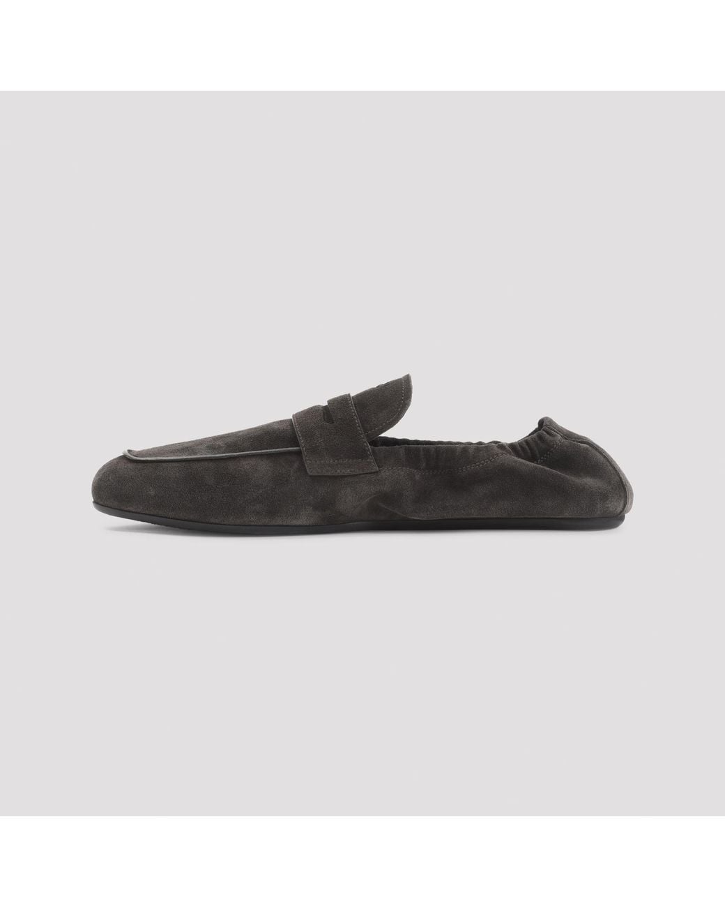 Prada Black Penny Loafers for men