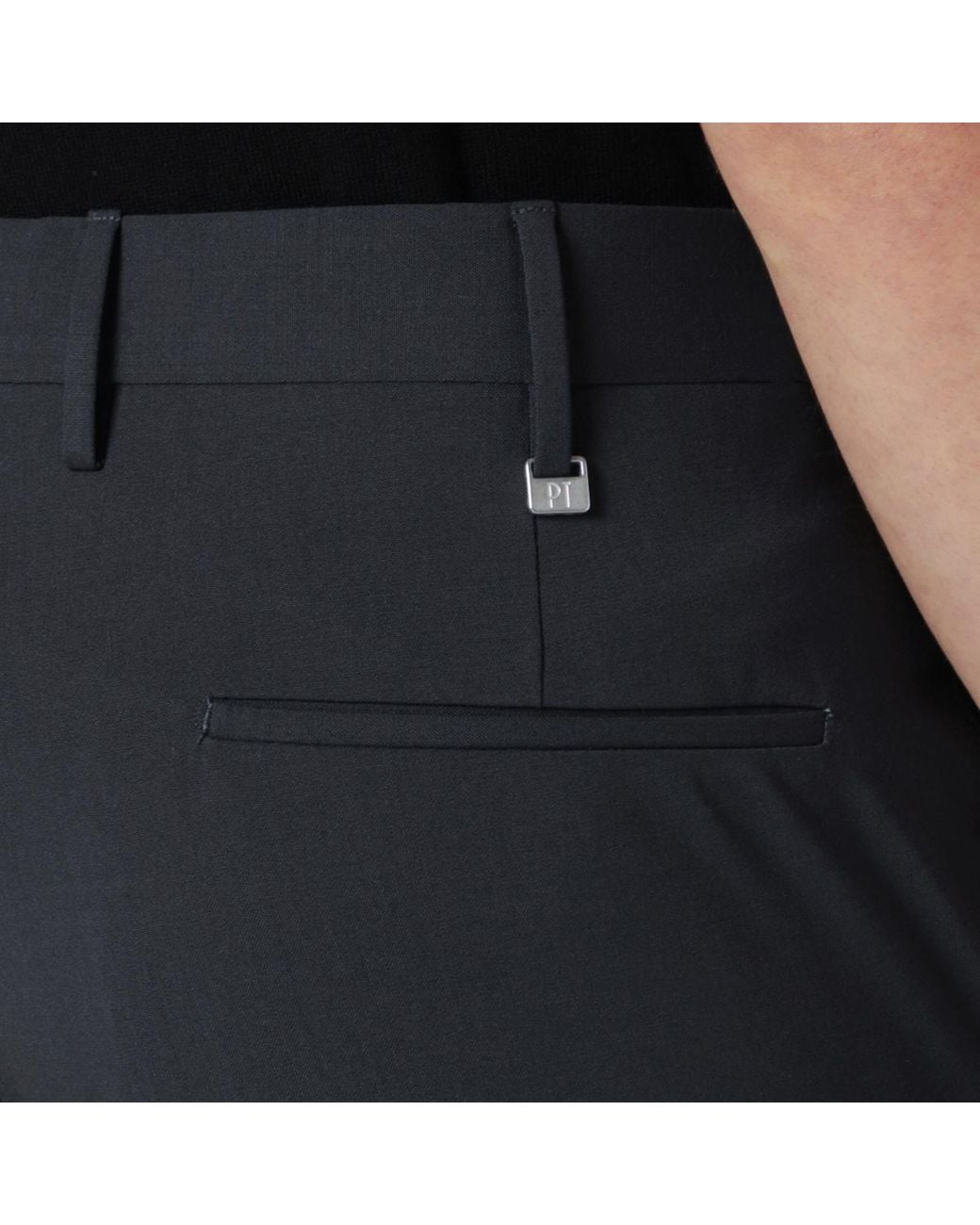 Pt Pantaloni Blue Pt Torino Slim Tailored Pants for men