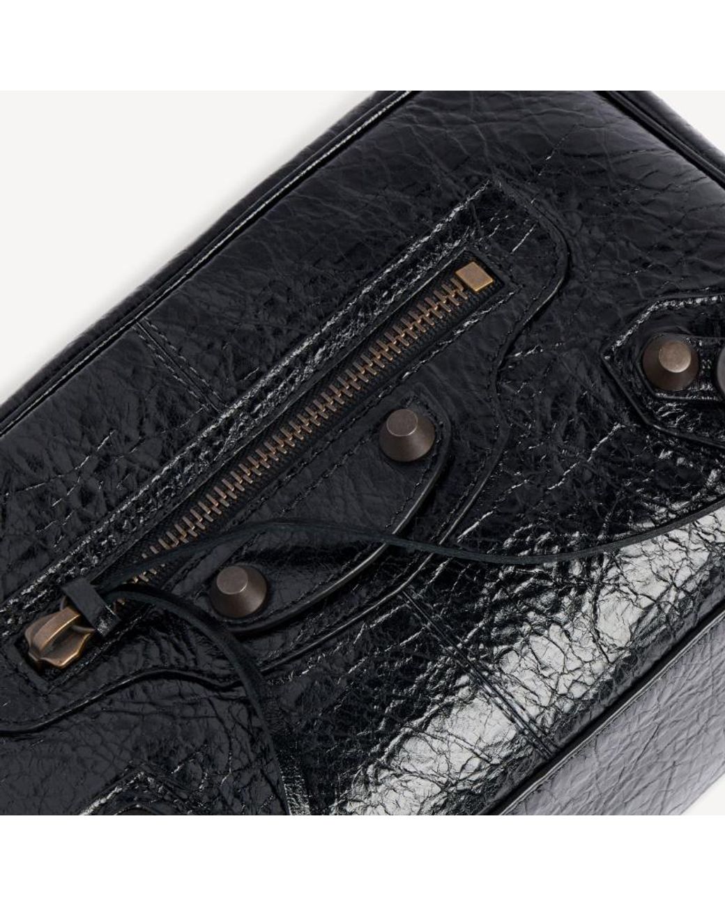 Balenciaga Black Le City Toiletry Pouch Bag for men