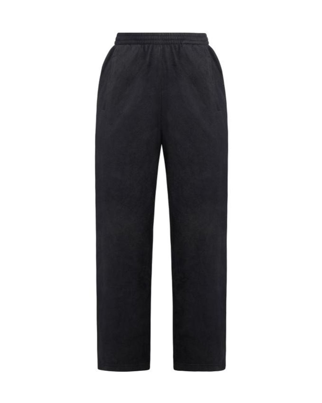 Balenciaga Blue Drawstring Straight Leg Pants for men