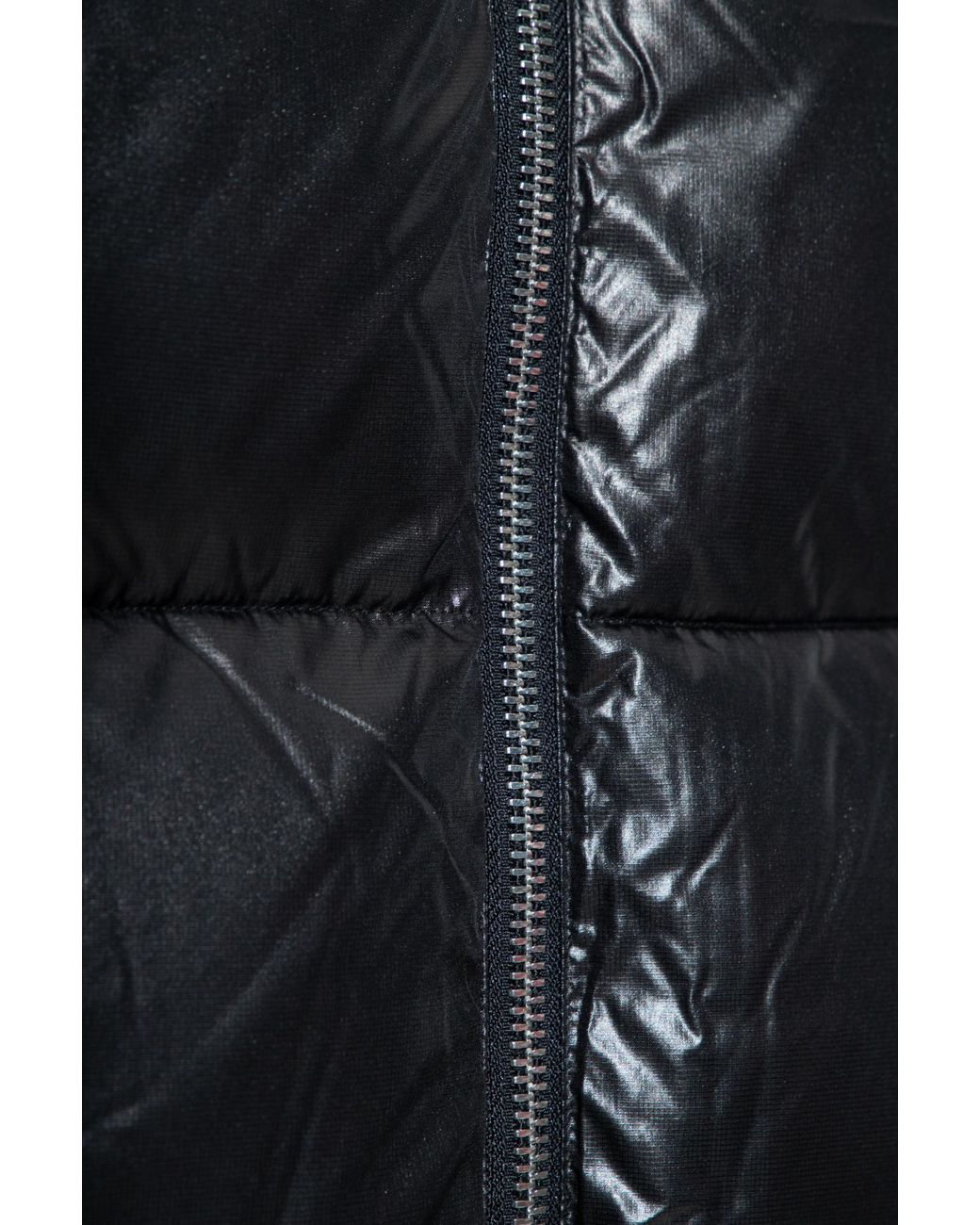 Ganni Black Zip-Up Padded Jacket