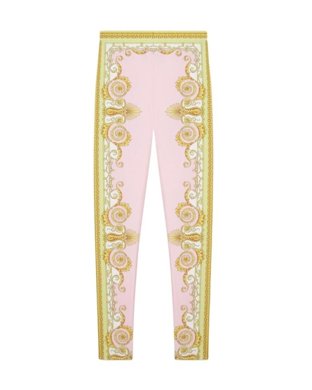 Versace Multicolor Pattern-Printed Leggings