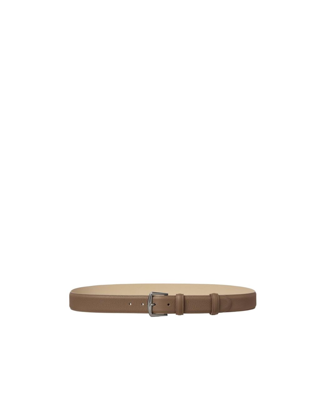 Loro Piana White Alsavel Belt for men