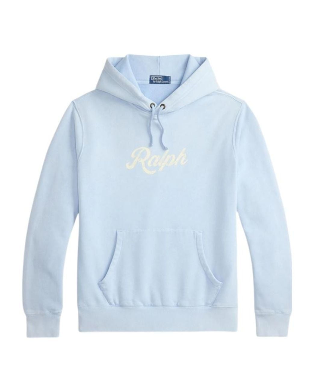 Ralph Lauren Blue Polo Logo Hooded Sweater for men