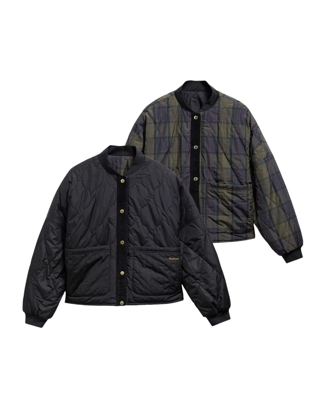 Barbour Black Reversible Casual Jacket