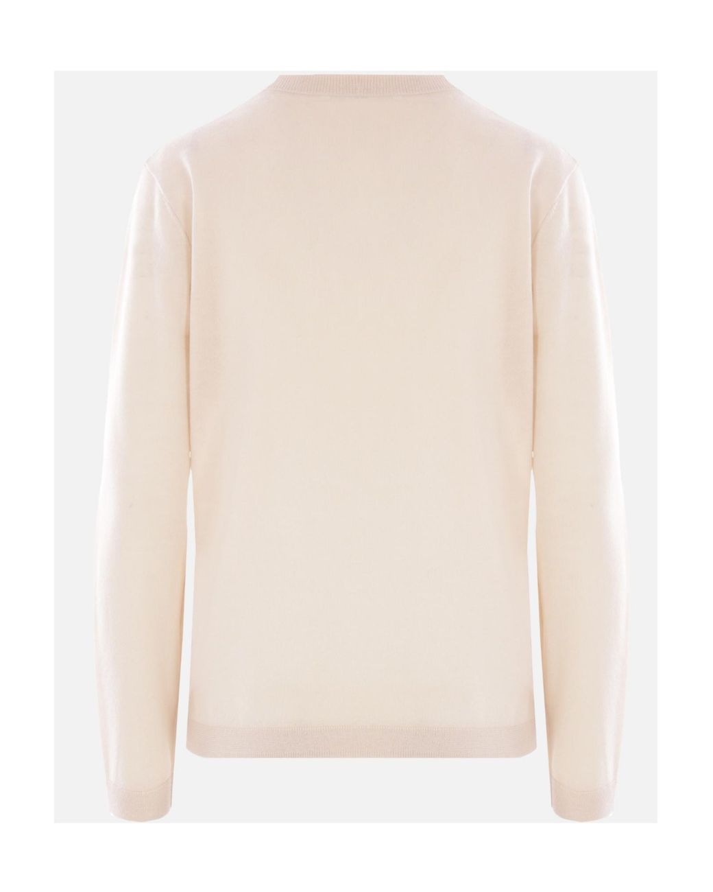 Co. White Crew Neck Long Sleeve Sweater
