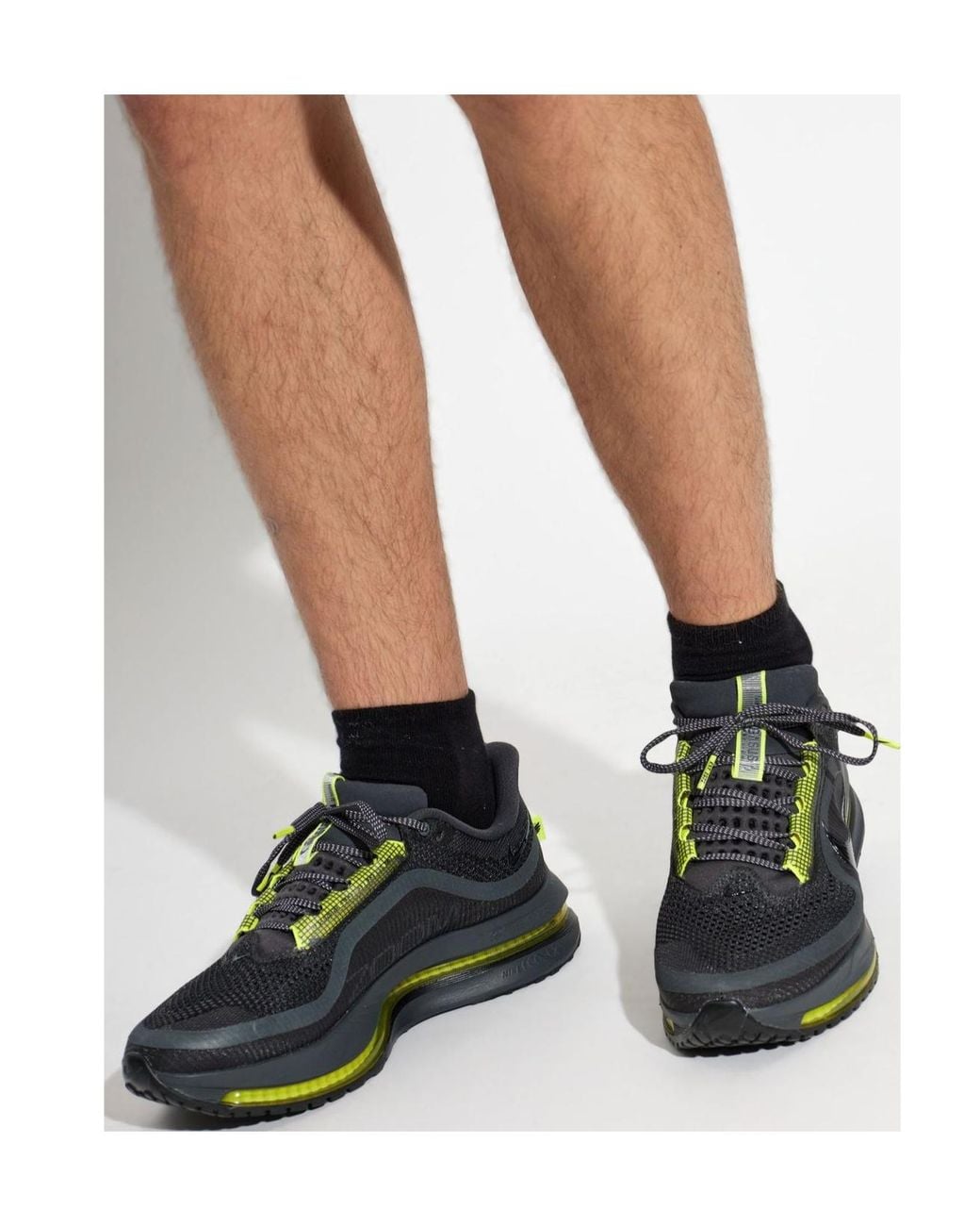 Nike Black Pegasus Premium Running Shoes for men