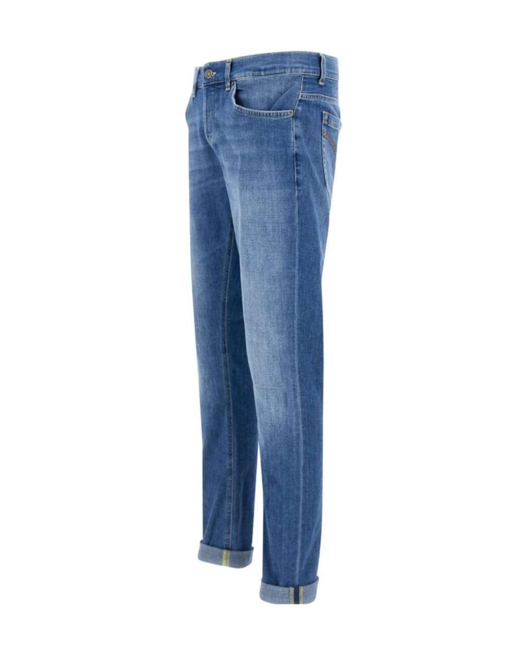 Dondup Blue George Skinny Jeans for men