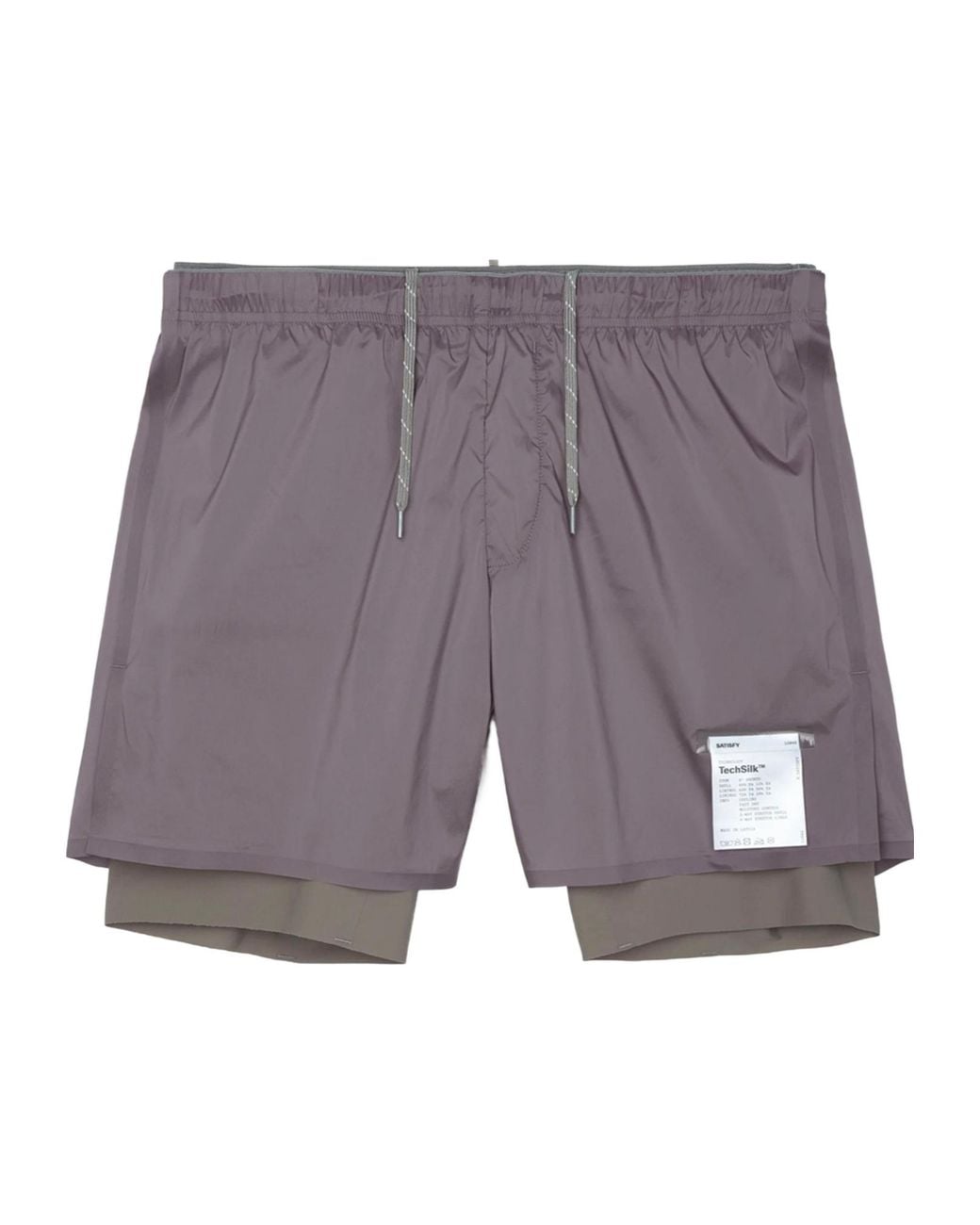 Satisfy Purple Techsilk 8' Shorts for men