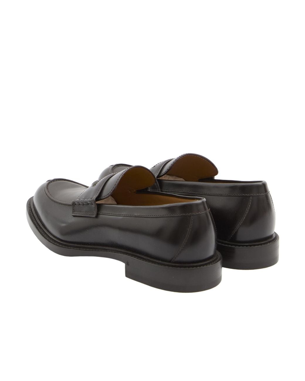 Gucci Gray Web Detailed Loafers for men