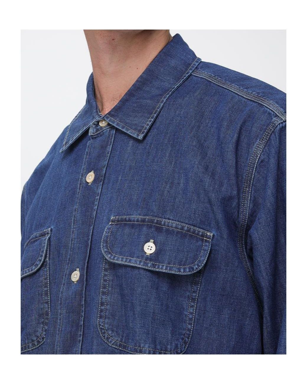 Our Legacy Blue Tasco Relaxed Shirt for men