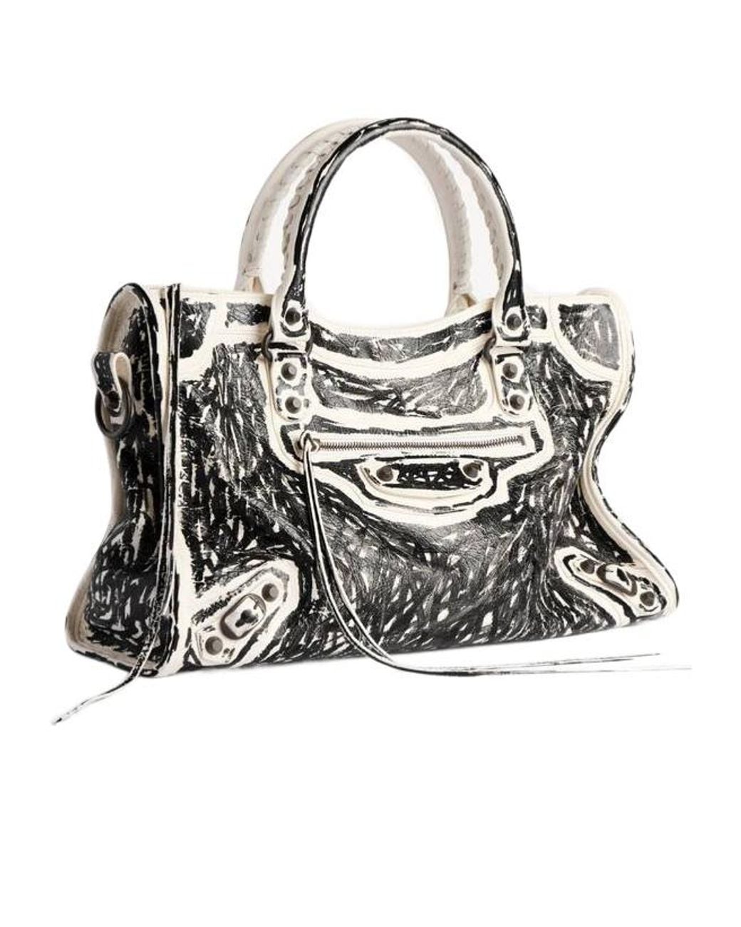 Balenciaga Black Le City Bag Medium Tote Bag