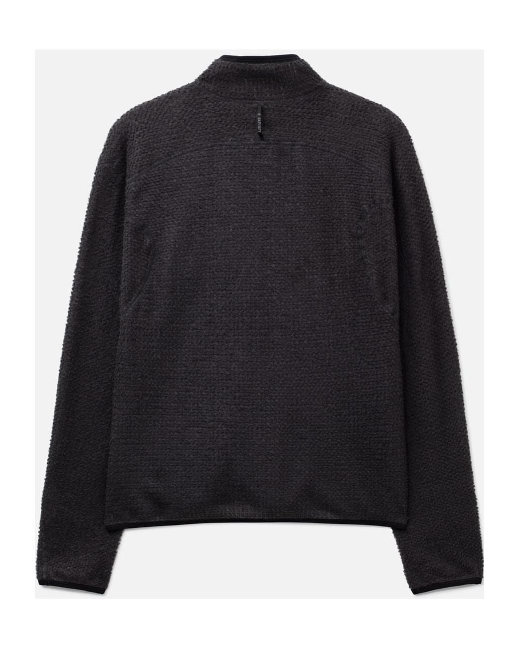 Satisfy Black Half-Zip Hoodie for men