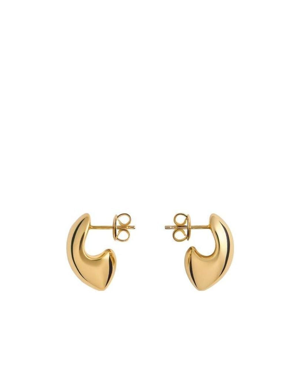 Bottega Veneta Metallic Candy Claw Earrings