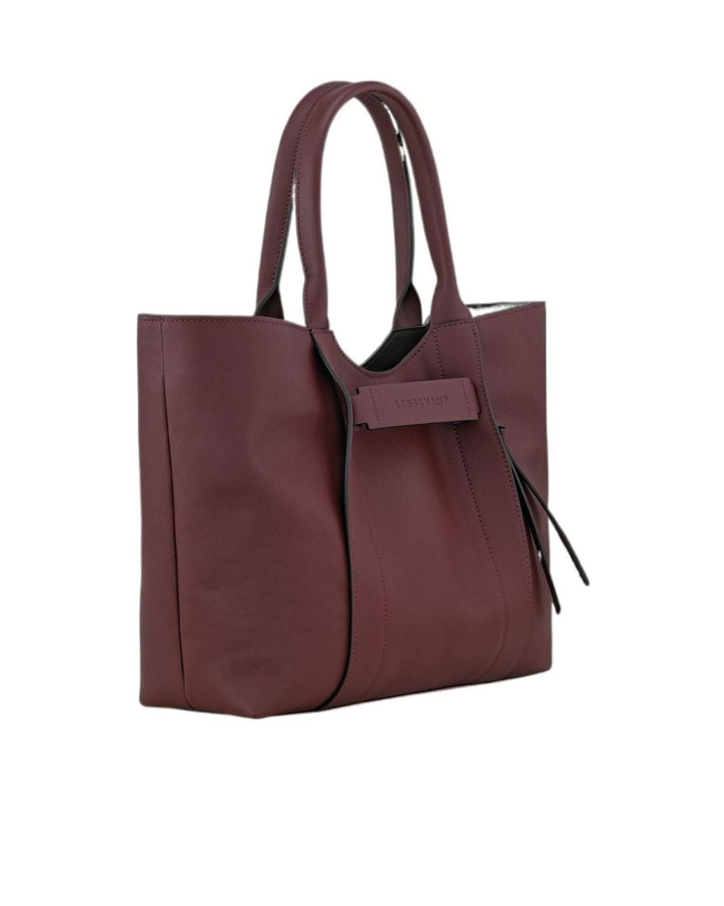 Longchamp Purple L 3D Tote Bag