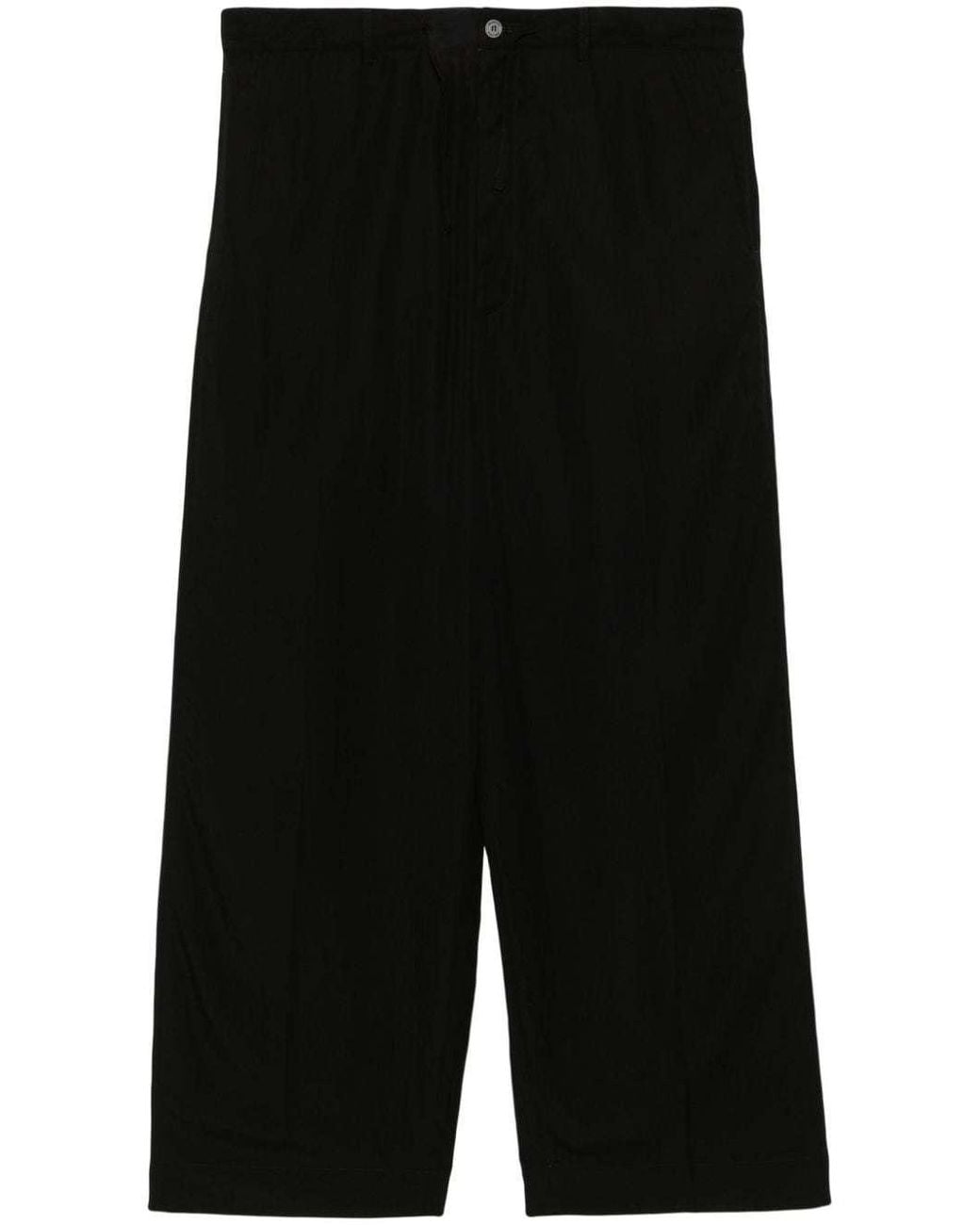 Balenciaga Black Fluid Tailored Trousers
