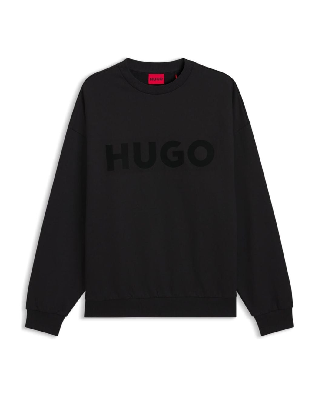 Boss Black Hugo Oversized-Fit Crewneck Sweatshirt for men