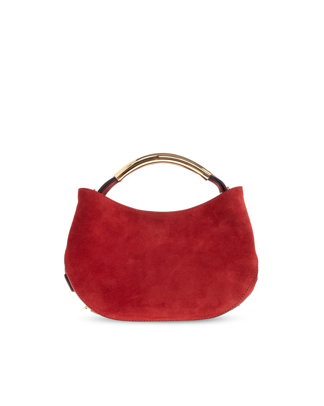 Moschino Red Handle Me Top Handle Handbag